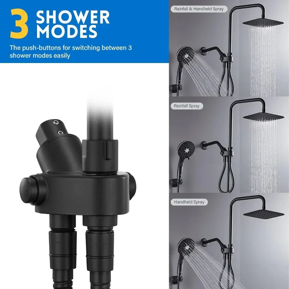 (🚿BLACK FRIDAY PRE SALE WHILE SUPPLIES LAST - 49% OFF) Easy Rainfall Shower Kit🚿